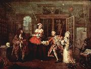William Hogarth Mariage a la Mode Germany oil painting artist